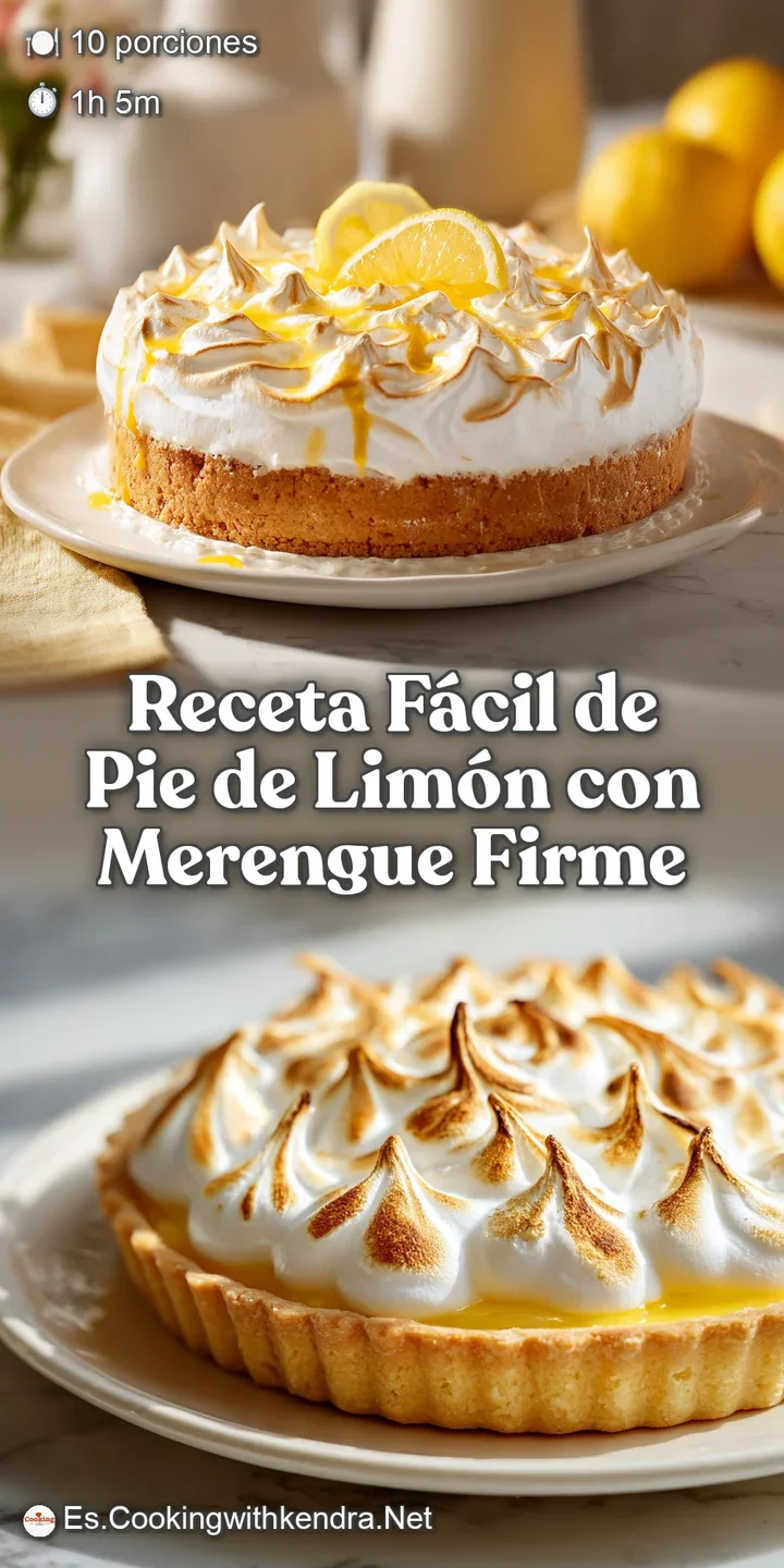 Close-up of lemon pie showing the smooth, pale-yellow filling, flaky crust, and lightly browned meringue topping.