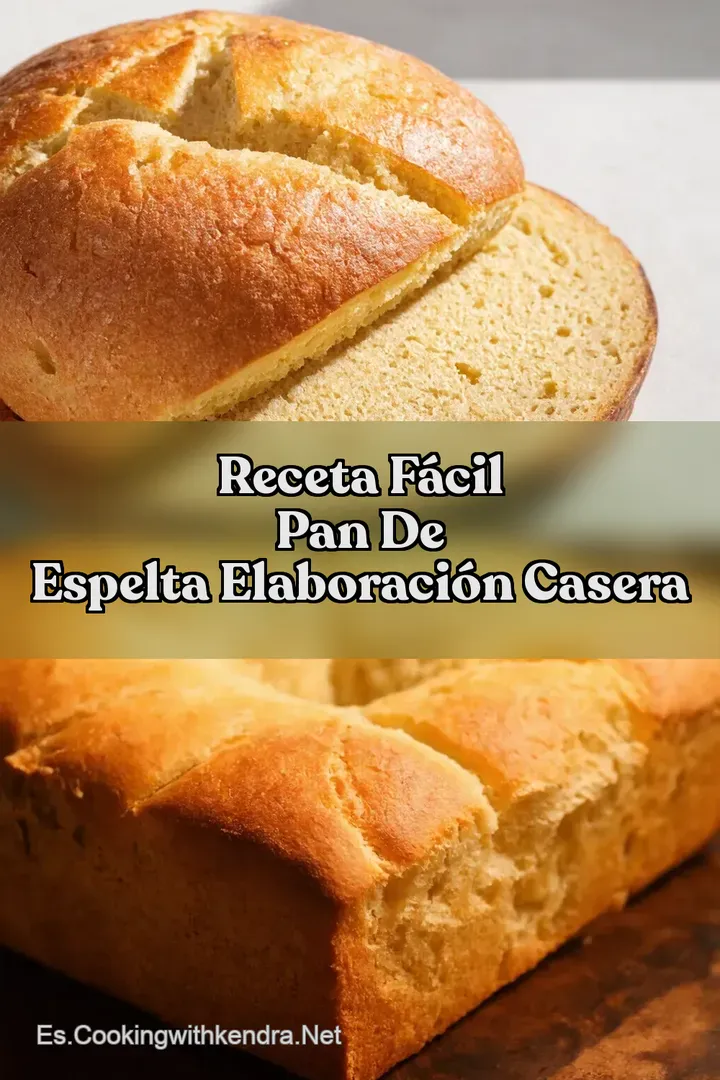 Receta F&aacute;cil Pan de Espelta Elaboraci&oacute;n Casera