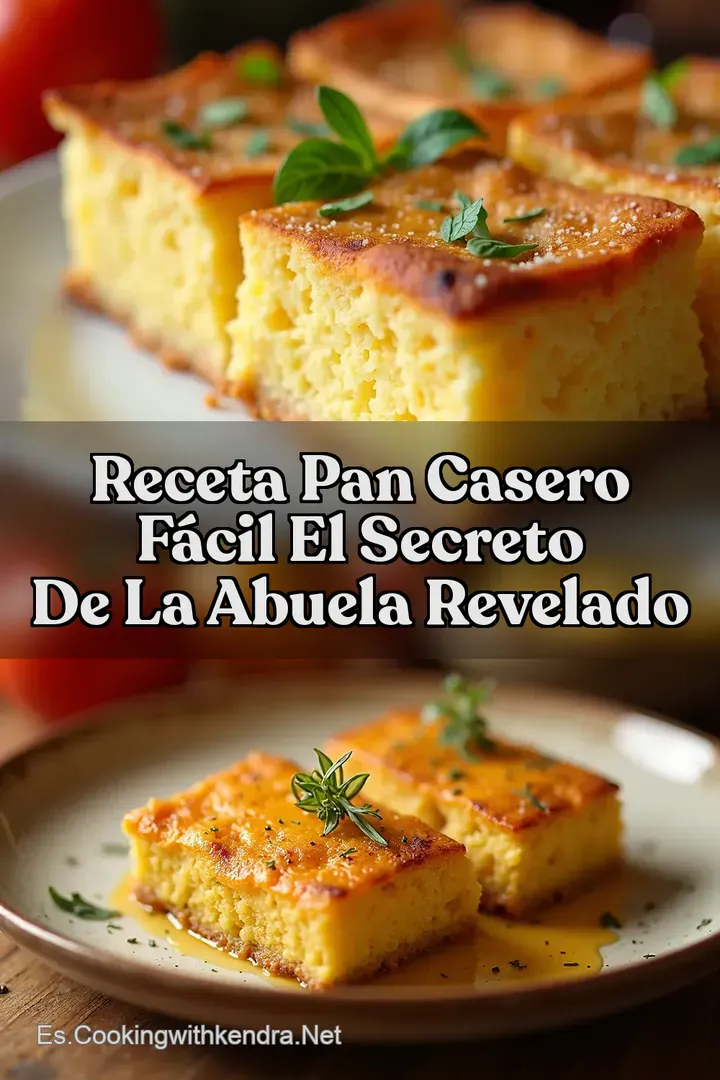 Receta Pan Casero F&aacute;cil El Secreto de la Abuela Revelado
