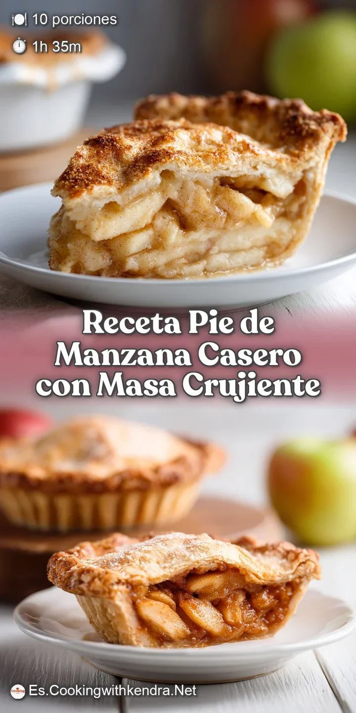 Close-up of glistening apple pie filling with tender, caramelized apples peeking through a perfectly browned, flaky pie cr...