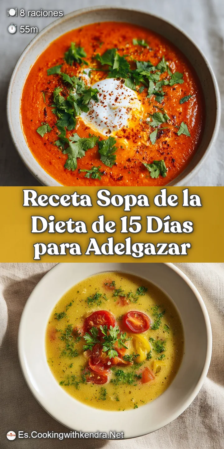 Close-up of fresh vegetable soup. Chunks of tender carrots, bright green zucchini, and herbs swimming in a flavorful broth.