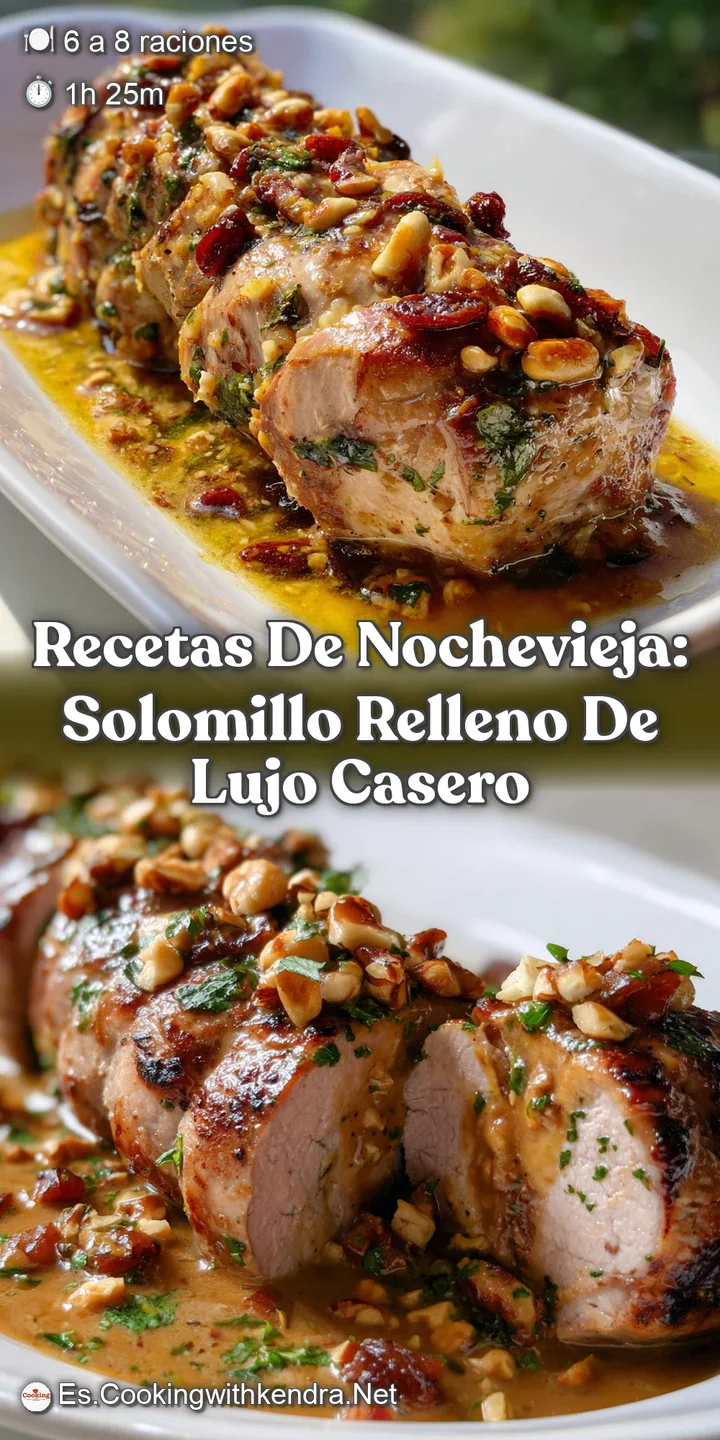 Recetas de Nochevieja: Solomillo Relleno de Lujo Casero