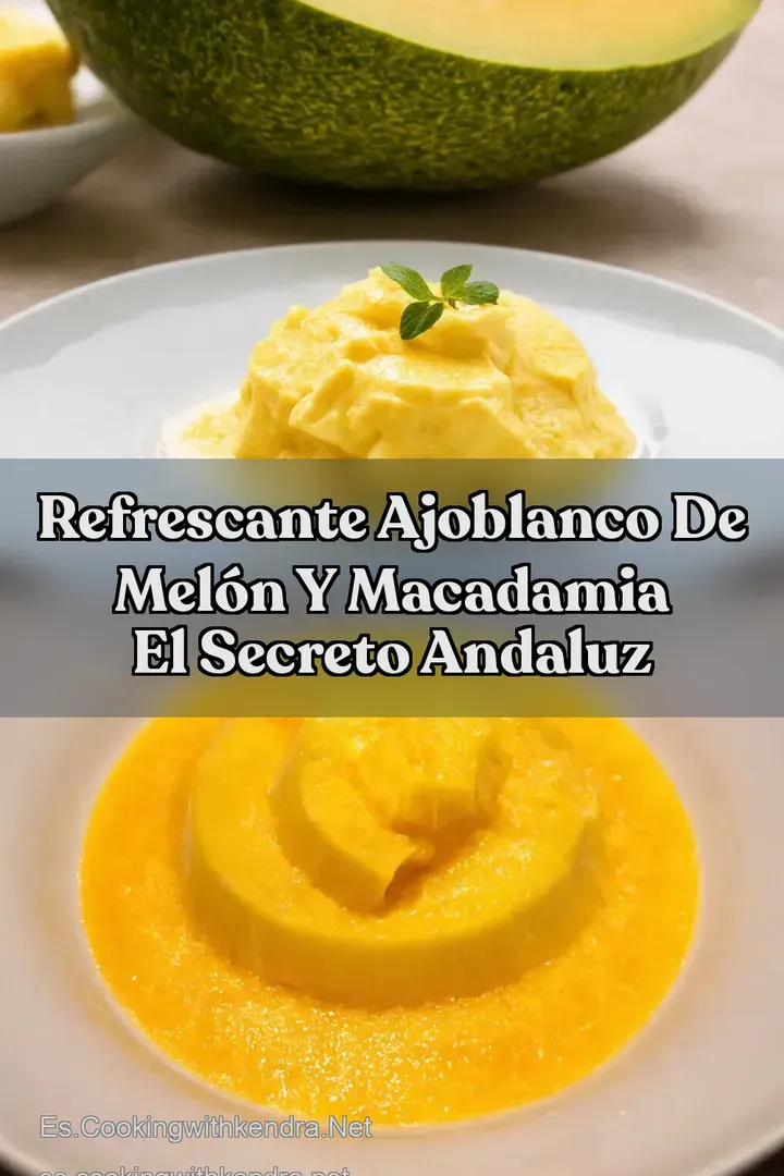 Refrescante Ajoblanco de Mel&oacute;n y Macadamia El Secreto Andaluz