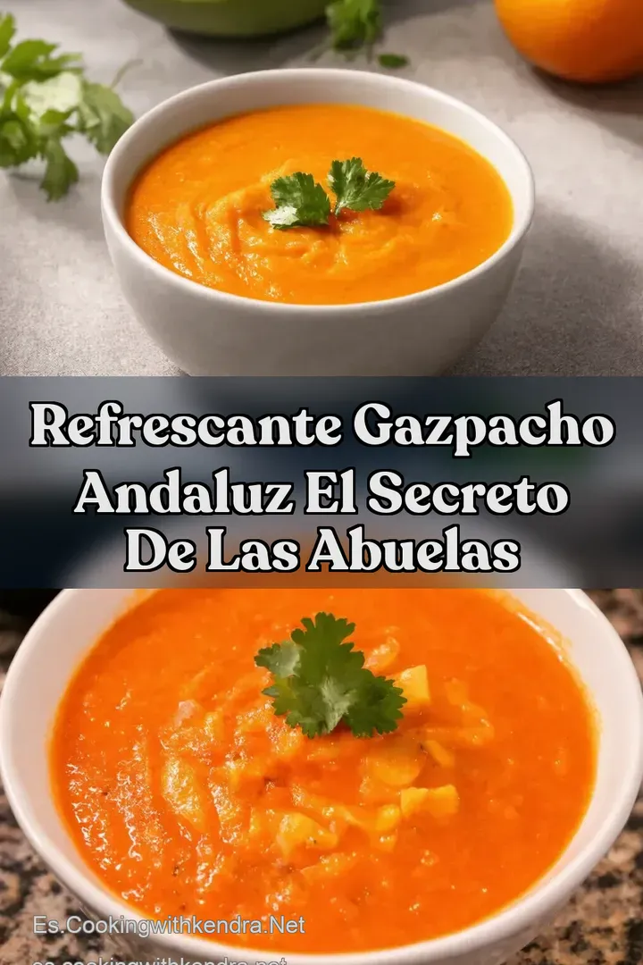 Refrescante Gazpacho Andaluz El Secreto de las Abuelas