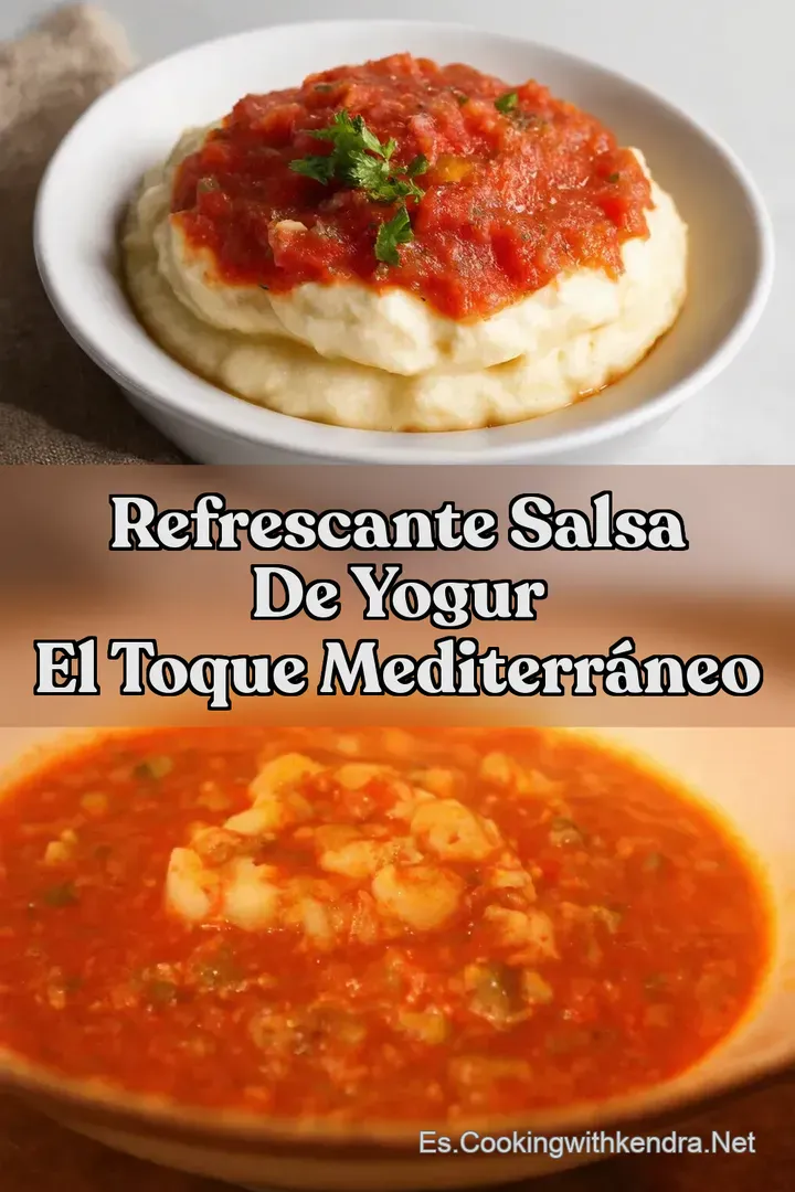Refrescante Salsa de Yogur El Toque Mediterr&aacute;neo