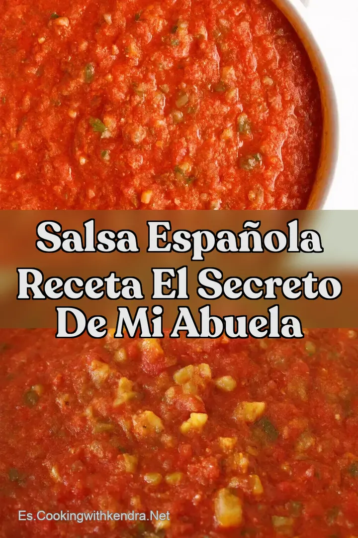 Salsa Espa&ntilde;ola Receta El Secreto de mi Abuela