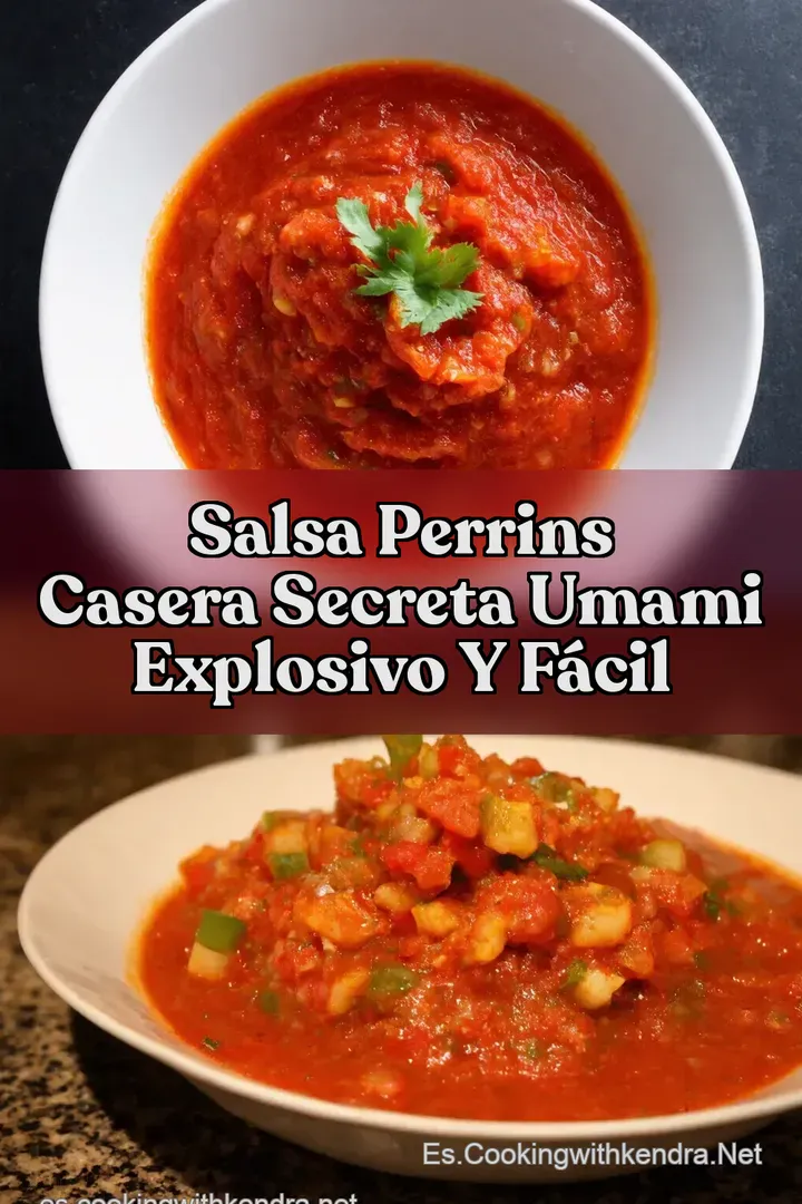 Salsa Perrins Casera Secreta Umami Explosivo y F&aacute;cil