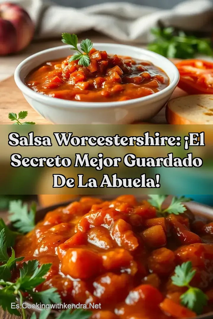 Salsa Worcestershire: &iexcl;El Secreto Mejor Guardado de la Abuela!