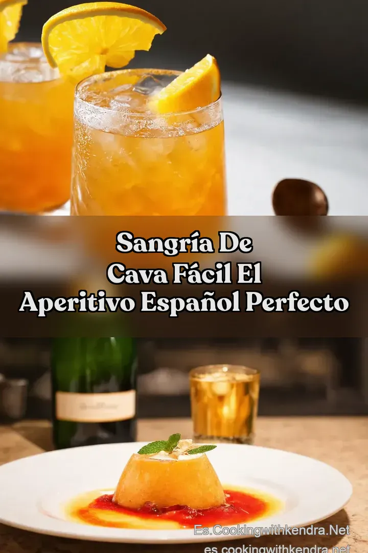 Sangr&iacute;a de Cava F&aacute;cil El Aperitivo Espa&ntilde;ol Perfecto