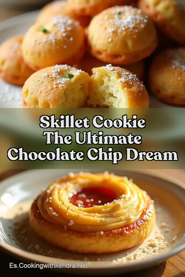 Skillet Cookie The Ultimate Chocolate Chip Dream