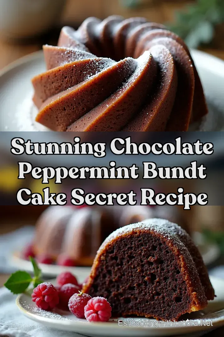 Stunning Chocolate Peppermint Bundt Cake Secret Recipe