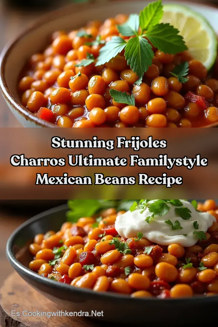 Stunning Frijoles Charros Ultimate FamilyStyle Mexican Beans Recipe