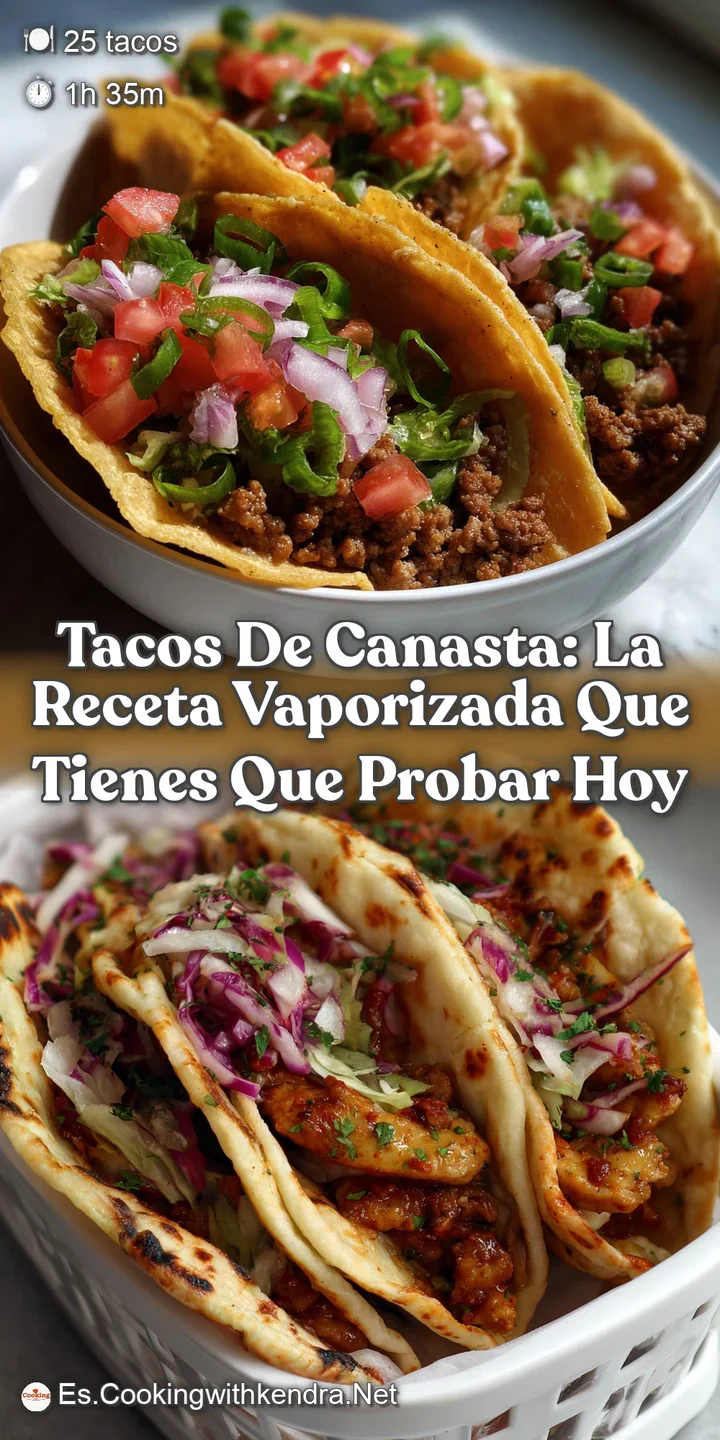 Tacos De Canasta: La Receta Vaporizada que Tienes que Probar Hoy