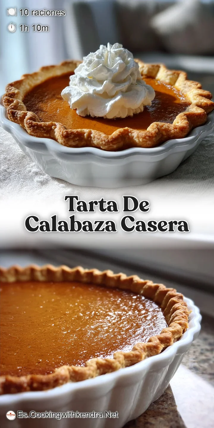 Close-up of rich, velvety pumpkin pie filling with a flaky, golden crust. Hints of cinnamon and spice create a tempting tr...