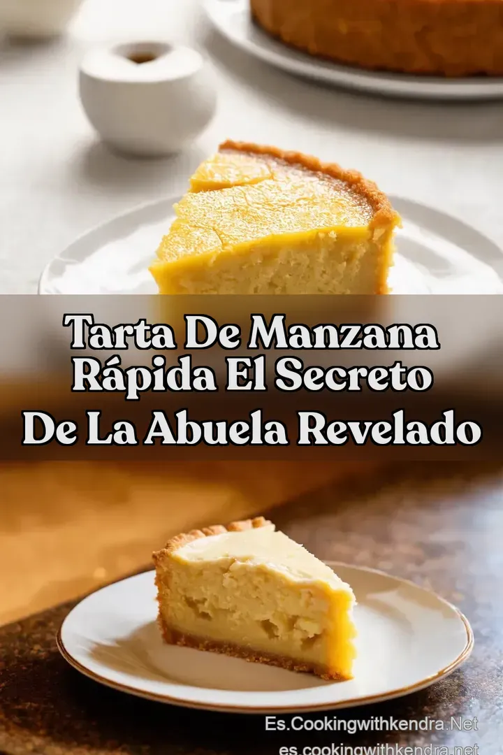 Tarta de Manzana R&aacute;pida El Secreto de la Abuela Revelado