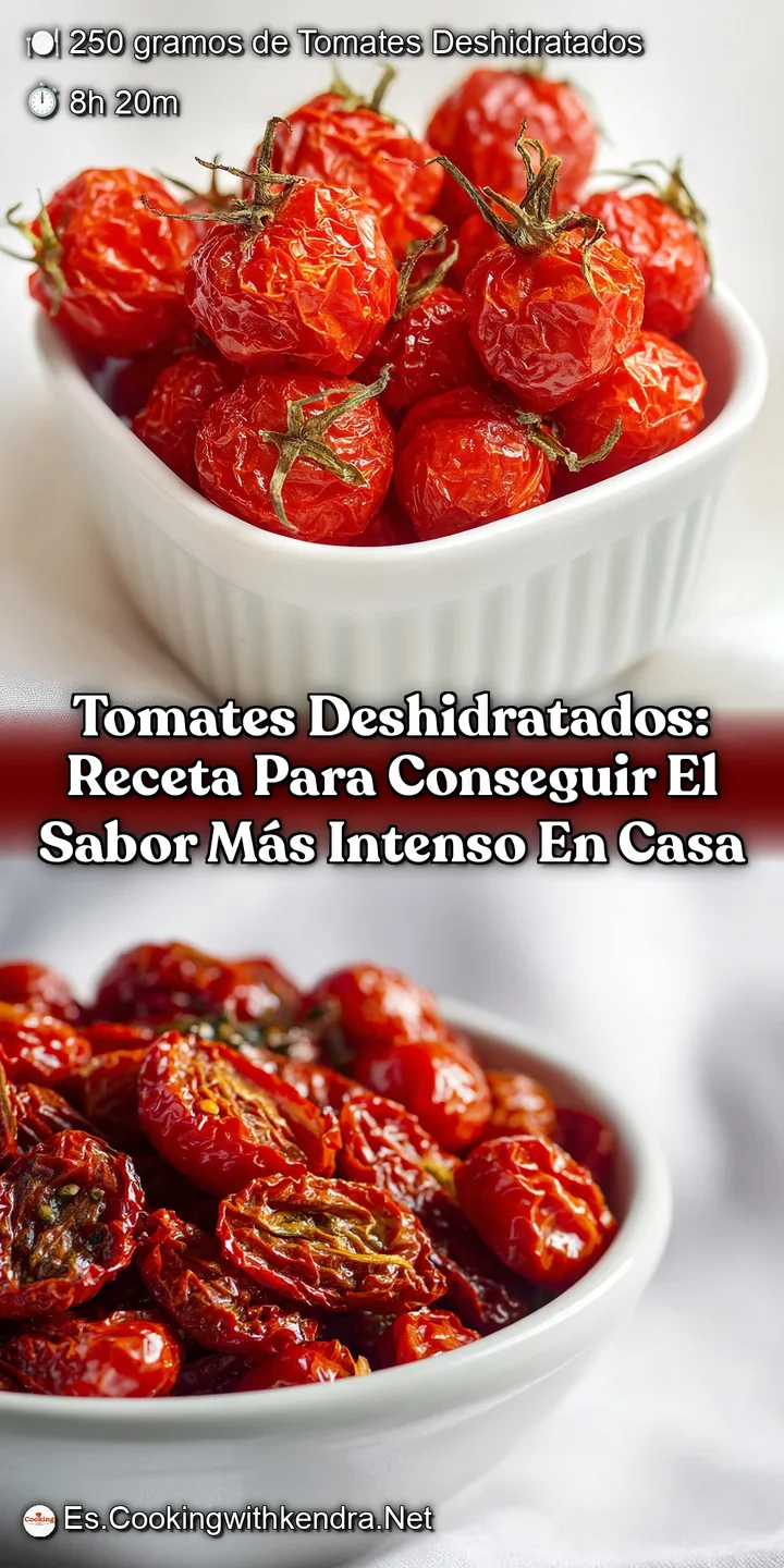 Tomates deshidratados: Receta para conseguir el sabor m&aacute;s intenso en casa