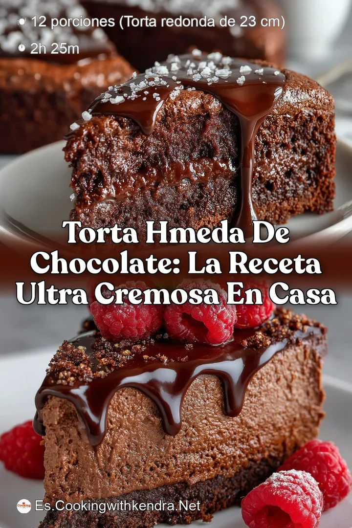 Torta Hmeda de Chocolate: La Receta Ultra Cremosa en Casa