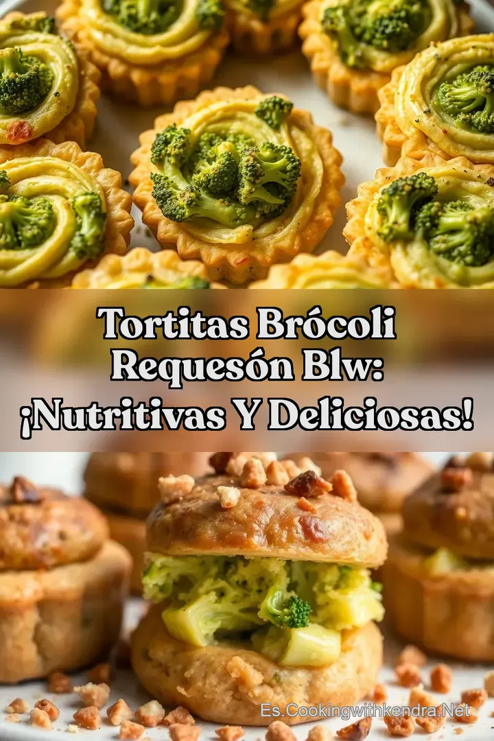 Tortitas Br&oacute;coli Reques&oacute;n BLW: &iexcl;Nutritivas y Deliciosas!