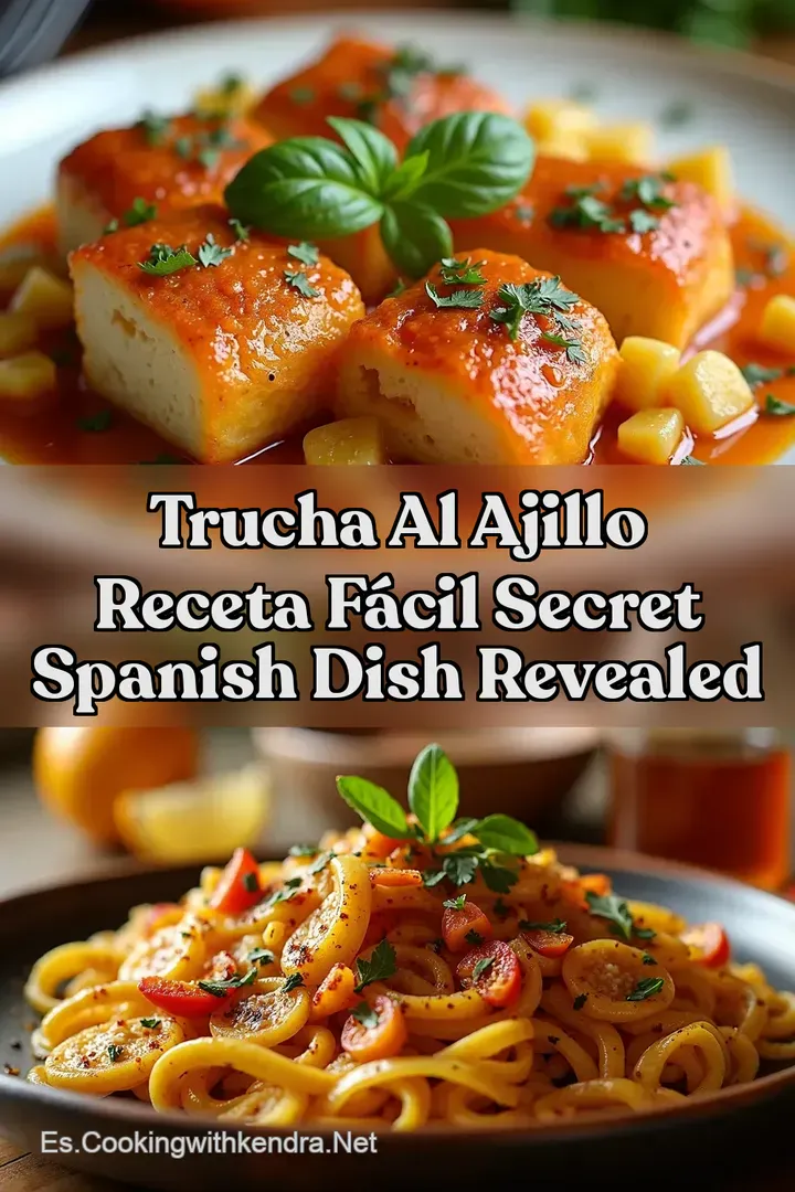 Trucha al Ajillo Receta F&aacute;cil Secret Spanish Dish Revealed