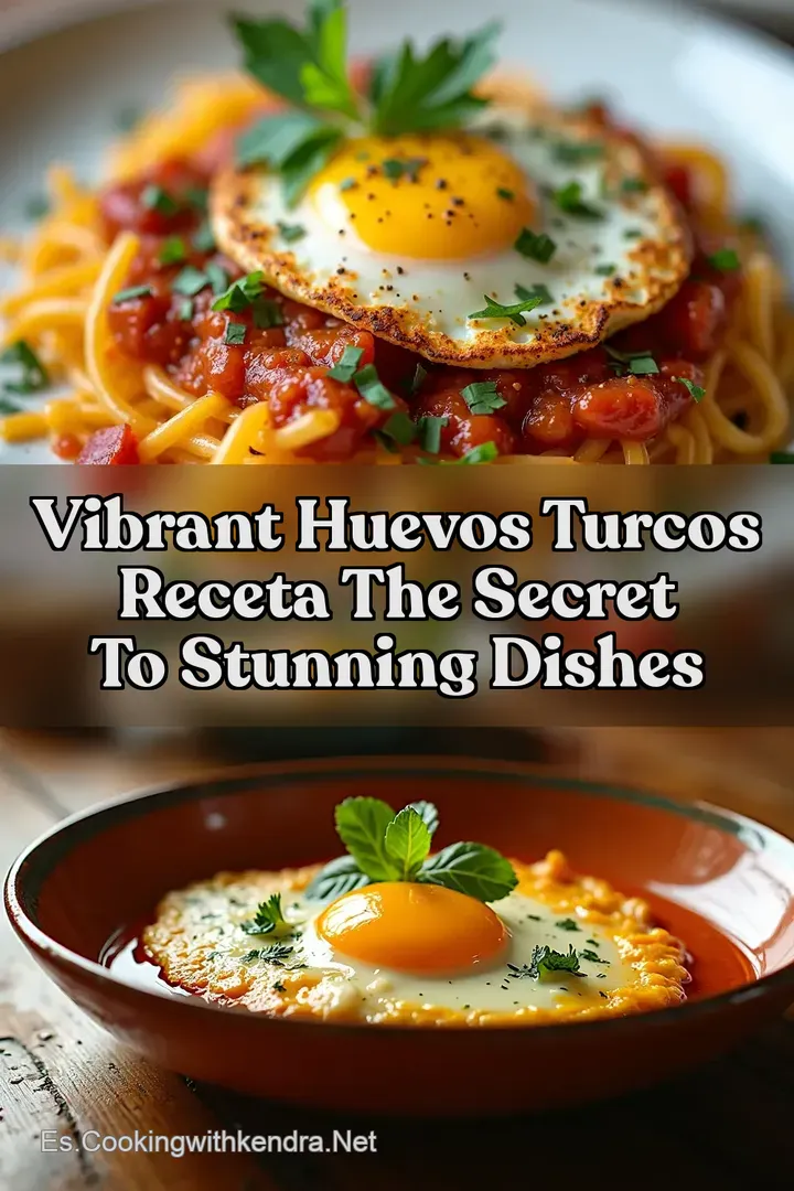 Vibrant Huevos Turcos Receta The Secret to Stunning Dishes