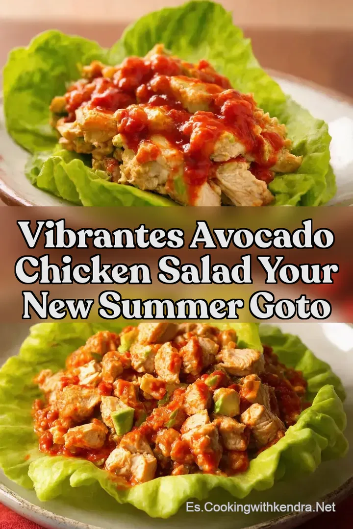 Vibrantes Avocado Chicken Salad Your New Summer GoTo