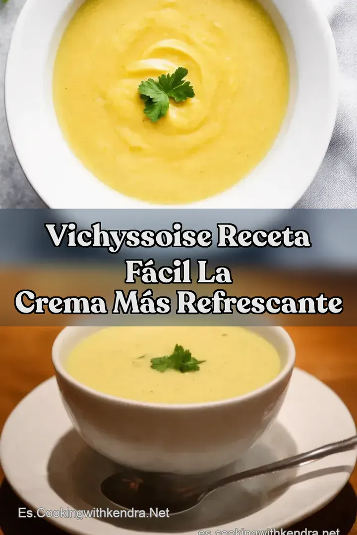 Vichyssoise Receta F&aacute;cil La Crema M&aacute;s Refrescante