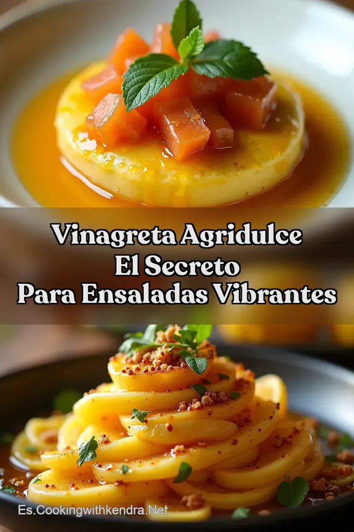 Vinagreta Agridulce El Secreto Para Ensaladas Vibrantes