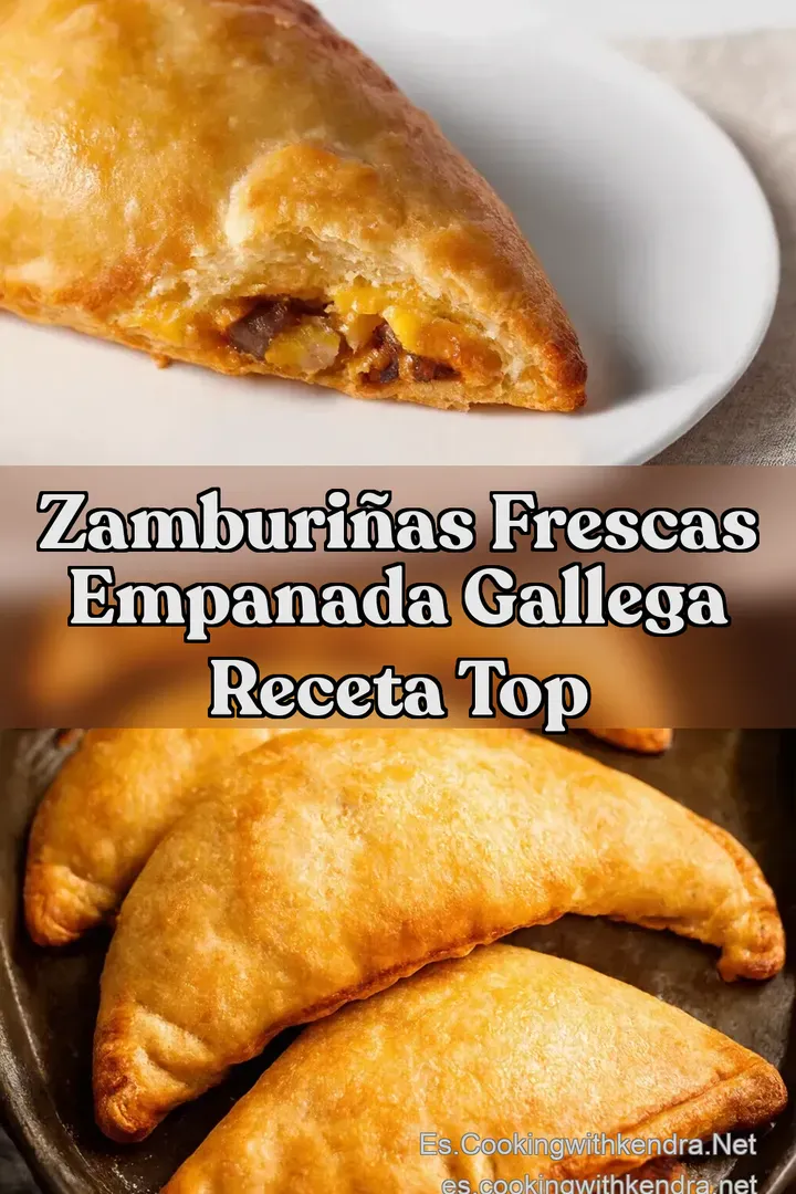 Zamburi&ntilde;as Frescas Empanada Gallega Receta TOP