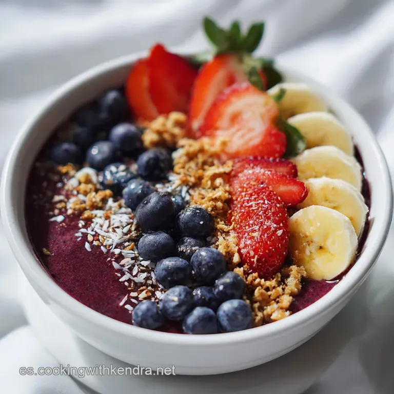 Receta de A&ccedil;a&iacute; Bowl: Base Congelada