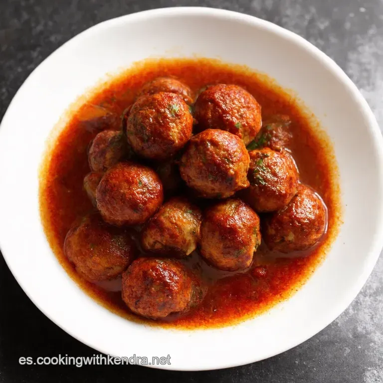 Alb&oacute;ndigas Barbacoa Melosas en la Olla Lenta