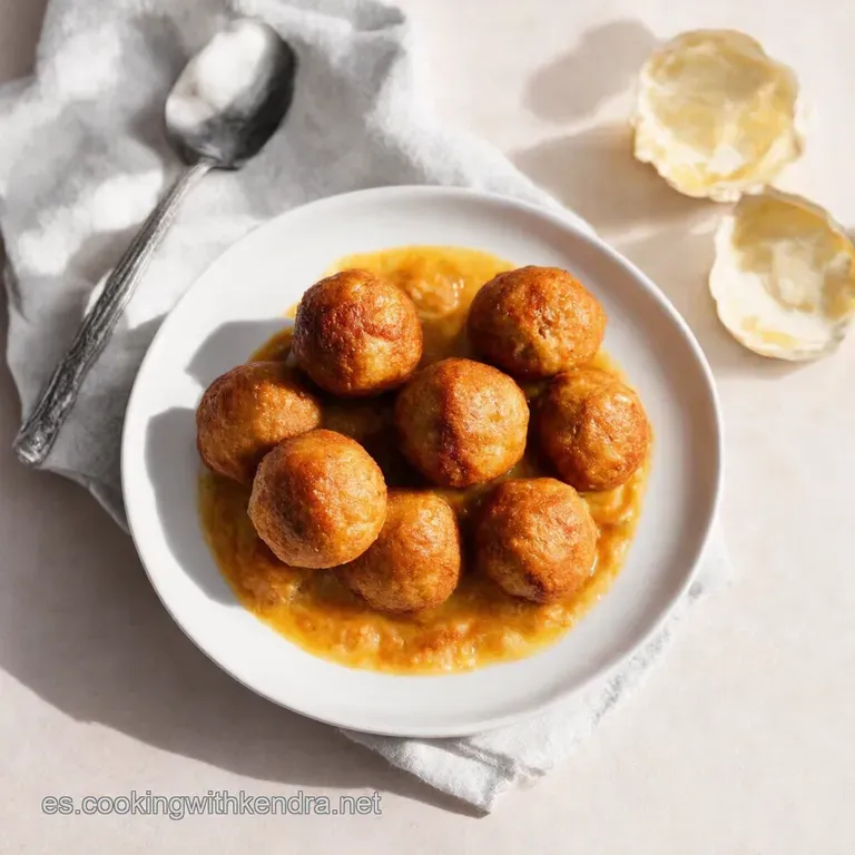 Alb&oacute;ndigas Cari&ntilde;osas de Ternera en Salsa de Tomate BLW