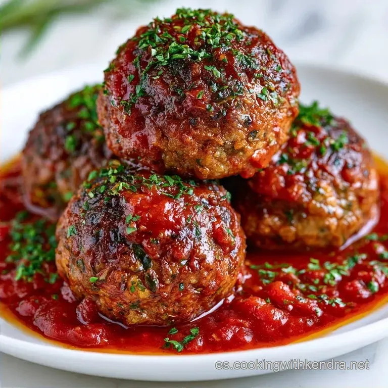 Alb&oacute;ndigas En Salsa Tradicional: Jugosas y Caseras