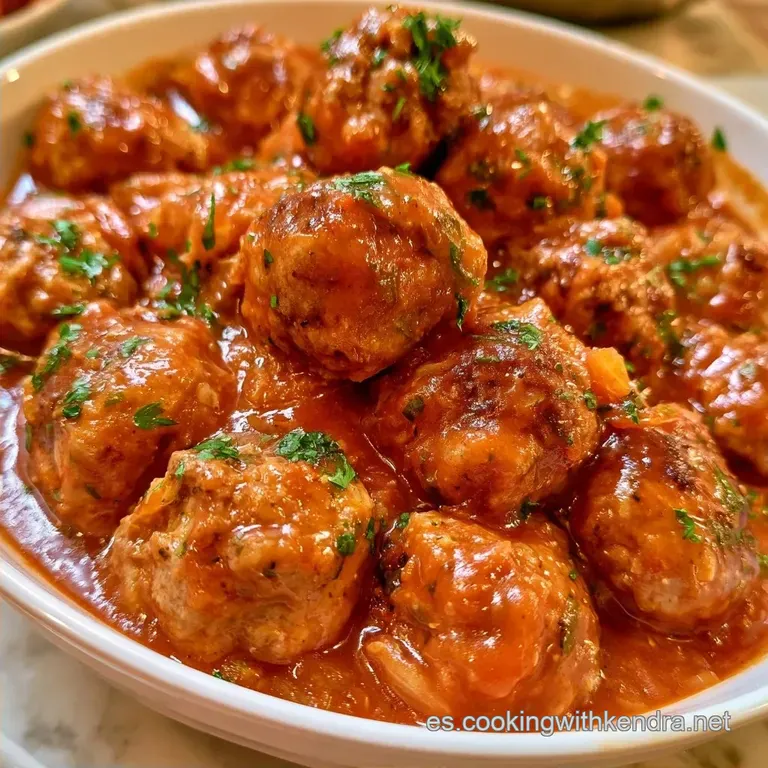 Albóndigas con Tomate Frito en 30 Minutos