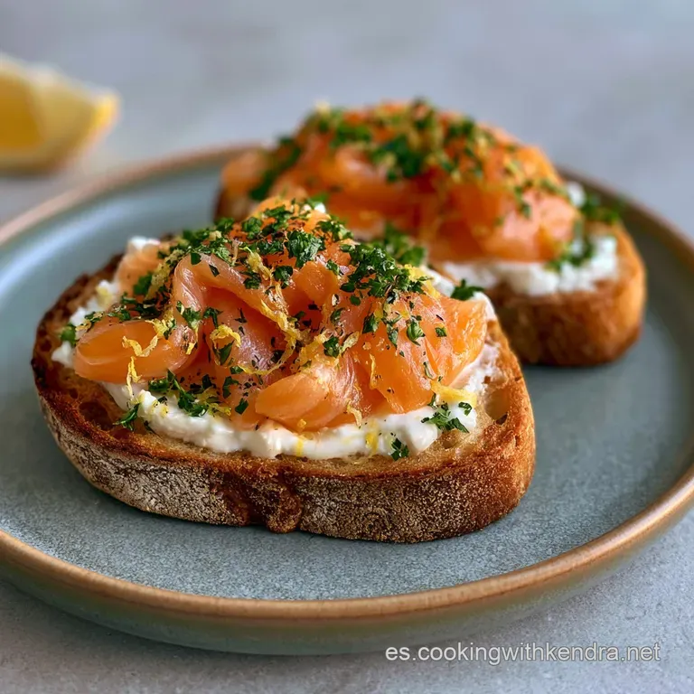 Aperitivo De Salm&oacute;n Ahumado: El Toque Perfecto