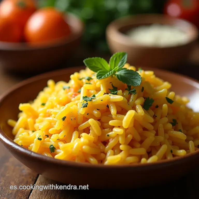 Arroz Amarillo Jazm&iacute;n El Grano Suelto Vibrante Y Arom&aacute;tico presentation