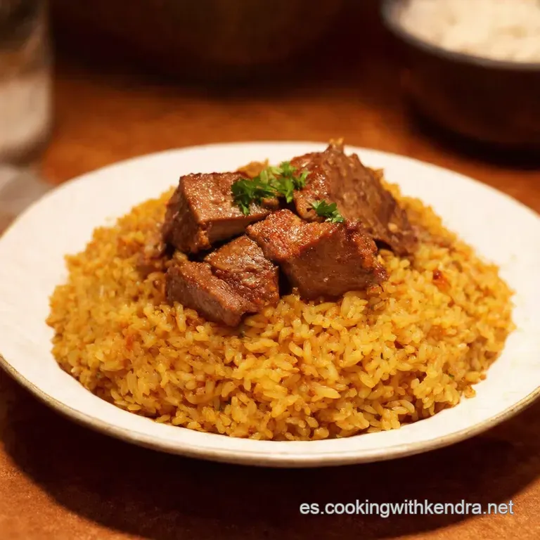Arroz Con Costilla Ib&eacute;rica Un Cl&aacute;sico De Siempre presentation