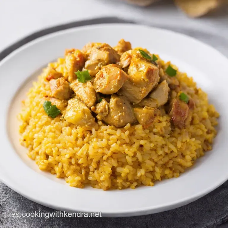 Arroz con Pollo A lo Rico Cena Espa&ntilde;ola F&aacute;cil