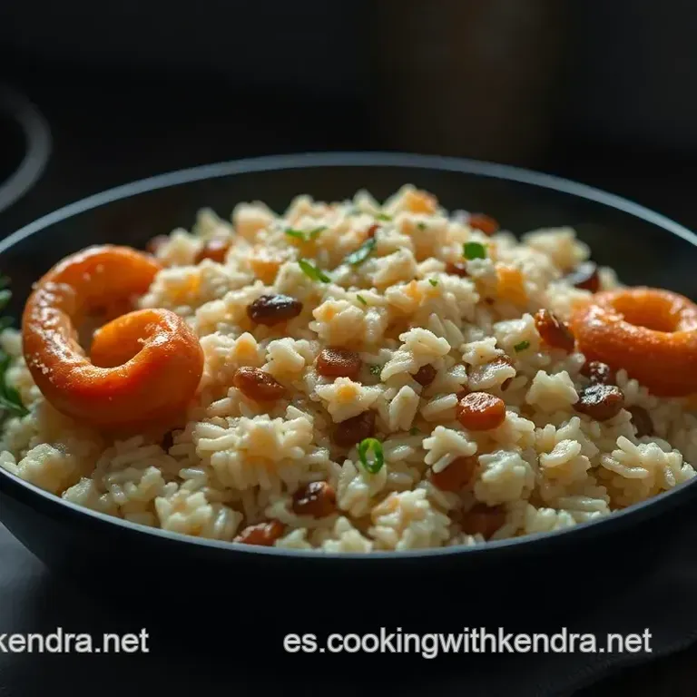 Arroz Meloso Marinero con Setas y Ajos Tiernos