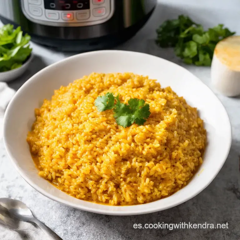 Arroz Mexicano Perfecto en Instant Pot
