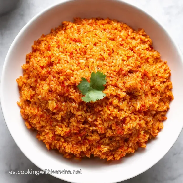 Arroz Rojo de la Abuela Con Sabor a Casa