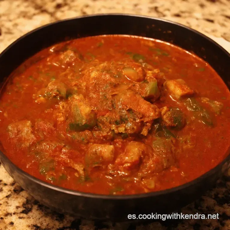 Authentic New Orleans Gumbo Casero presentation