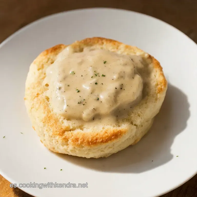 Biscuits and Gravy Un Cl&aacute;sico Sure&ntilde;o con Sabor a Hogar