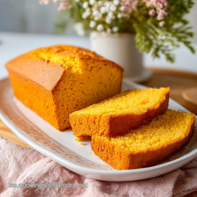 Slice of moist pumpkin cake on a white plate with a dollop of whipped cream and a sprinkle of cinnamon. Cozy autumnal dess...