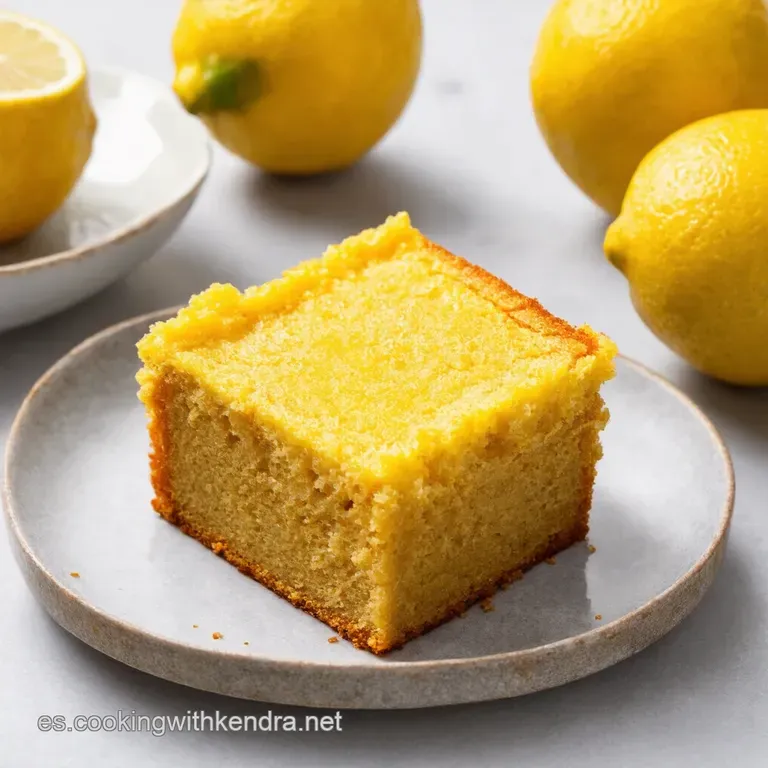 Bizcocho de Lim&oacute;n Esponjoso