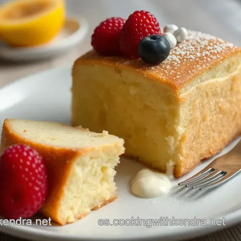 Bizcocho de Yogur Cl&aacute;sico: &iexcl;F&aacute;cil Esponjoso y Delicioso!