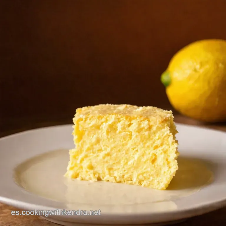 Bizcocho De Yogur Y Lim&oacute;n Un Cl&aacute;sico Con Sabor a Sol presentation