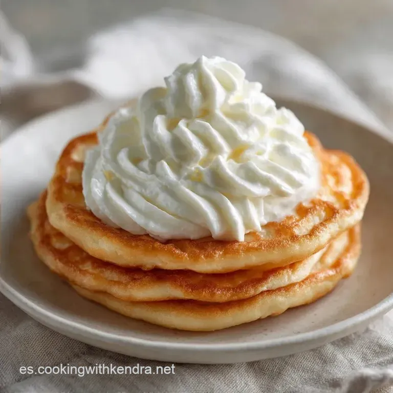 Blinis Con Crema Agria: Esponjosos y Ligeros