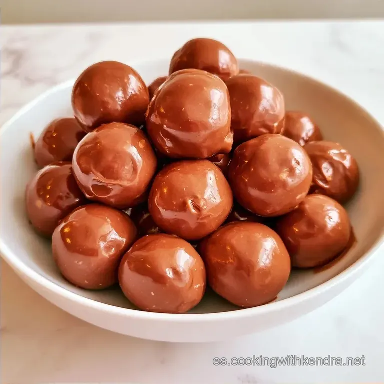Bocaditos de cacahuete y chocolate negro