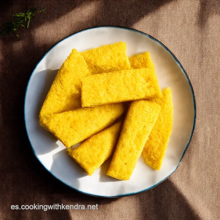 Bocaditos de Polenta Dulce Un Capricho Saludable