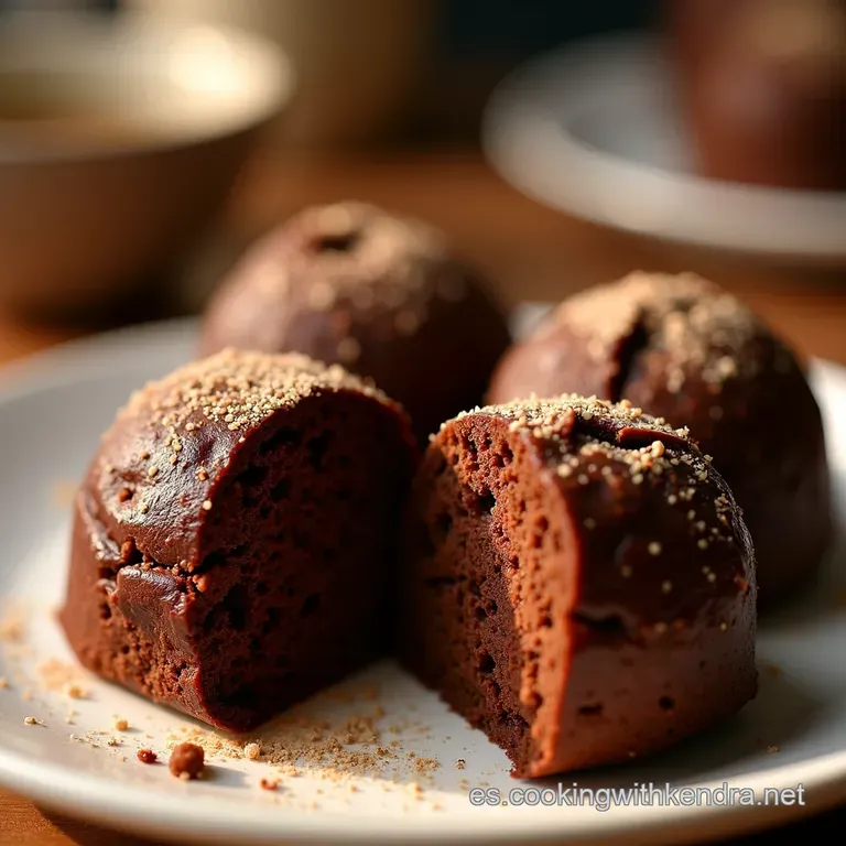 Bombones De Brownie Un Pecado Deliciosamente Achocolatado presentation